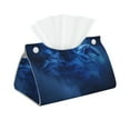 thumbnail image 1 of Kdxio Pegasus Night Sky Print Tissue Box Cover,Modern PU Leather Rectangular Tissue Box Holder for Bathroom Living Room Bedroom Office Desk Car Home, 1 of 6