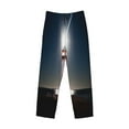 thumbnail image 1 of Kdxio Peggy's Cove Lighthouse Print Men's Sleep Pajama Pant Lounge Pants with Pockets, 1 of 8