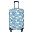 thumbnail image 1 of Kdxio Pelican Reed And Fish Pattern Luggage Cover for Travel,Elastic and Durable,Fits 18-32 Inch,Anti-Scratch Suitcase Protector-No luggage included, 1 of 5
