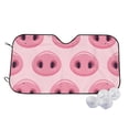 thumbnail image 1 of Kdxio Pig Nose Print Windshield Sun Shade,UV Rays and Sun Heat Protection,Sunshade for Car Windshield,Car Shade Front Windshield -, 1 of 6