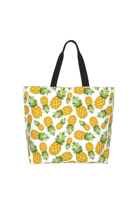 Pineapple Casual Tote Bags Women Big Capacity Shoulder Bag for Women Travel Shoulder Bags Handbags