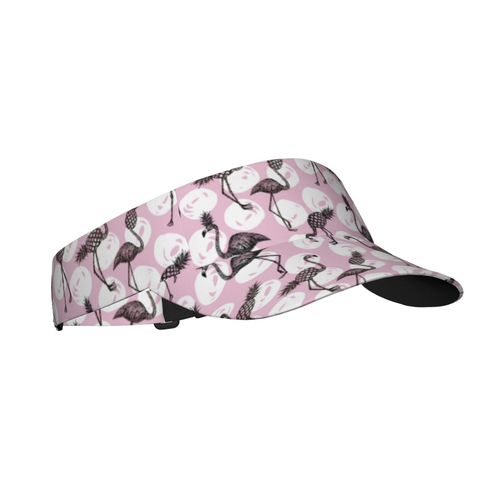 Kdxio Pineapple Flamingo Print Sun Visor Hat Golf Visor Adjustable