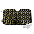 thumbnail image 1 of Kdxio Pineapple Print Windshield Sun Shade,UV Rays and Sun Heat Protection,Sunshade for Car Windshield,Car Shade Front Windshield -, 1 of 6