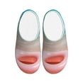 thumbnail image 1 of Kdxio Pink Float Ring On Beach Women's Men's Slippers Plush Slip-On House Slipper for Winter Indoor Soft Cushion Non-slip Fluffy Slides Slippers-35/36, 1 of 7