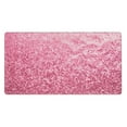 thumbnail image 1 of Kdxio Pink Glitter Print Large Gaming Mouse Pad,Non-Slip Base,Water Resist Keyboard Pad for Gamer,Office & Home,29.5 x 15.8 in, 1 of 6