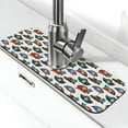 thumbnail image 1 of Kdxio Pirate Hats Pattern Non-Slip Diatom Mud Faucet Drain Pad,Self Absorbent Mat for Kitchen Sink for Variety Kitchen & Bathroom Countertops, 1 of 7