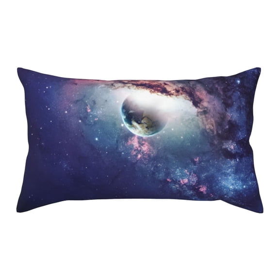 Kdxio Planets Stars And Galaxies Pattern Pillowcase with Envelope Closure,20" x 36" Pillow Cases,Gifts for Men or Women-No pillow
