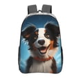 thumbnail image 1 of Kdxio Playful Smile Cute Dog Clear Backpack, Transparent Bookbag for School for Women Men, Capacity Clear Bag for College, Travel, 1 of 7