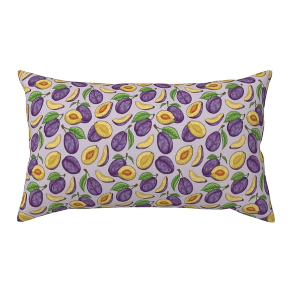 Kdxio Plum Pattern Pillowcase with Envelope Closure,20" x 36" Pillow Cases,Gifts for Men or Women-No pillow