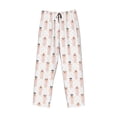 thumbnail image 1 of Kdxio Poodle Dog Print Men's Sleep Pajama Pant Lounge Pants with Pockets, 1 of 8