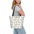 thumbnail image 1 of Kdxio Pretty Floral With Leaves Women Reusable Grocery Bags Foldable Ripstop,Reusable Shopping Bags for Shopping,Gym,Gift, 1 of 8