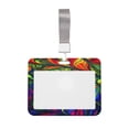 thumbnail image 1 of Kdxio Pride Rainbow Card Badge Holder Work Badge Sleeve for Office, School, Factory, ID Credit Cards, Driver Licenses and Passes, 1 of 7
