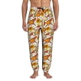 thumbnail image 1 of Kdxio Pumpkin Corn Daisy Pattern Joggers,Sweatpants for Men with Pockets-XX-Large, 1 of 5