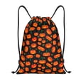 thumbnail image 1 of Kdxio Pumpkin Fallen Leaves Print Drawstring Backpack Bag,Waterproof Draw String Back Sack, Gym Drawstring Bags Swim Bag For Unisex, 1 of 5