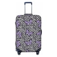 thumbnail image 1 of Kdxio Purple Butterflies Pattern Luggage Cover for Travel,Elastic and Durable,Fits 18-32 Inch,Anti-Scratch Suitcase Protector-No luggage included, 1 of 5