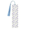 thumbnail image 1 of Kdxio Purple Chicory Print Metal Tassel Bookmarks,Perfect Gift for Art Lovers and Bookworms Metal Bookmarks for Women, 1 of 8