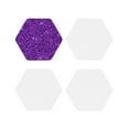 thumbnail image 1 of Kdxio Purple Glitter Funny Coasters,4 Pcs Leather Coasters,Housewarming Gifts,Protect Furniture From Water Marks Scratch And Damage, 1 of 1