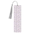 thumbnail image 1 of Kdxio Purple Rabbit Print Metal Tassel Bookmarks,Perfect Gift for Art Lovers and Bookworms Metal Bookmarks for Women, 1 of 8