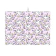 thumbnail image 1 of Kdxio Purple Rabbit for Dish Drying Mat,24*18 inch Absorbent Dish Drainer Kitchen Counter,Large Size Dish Drying Pad for Countertops,Draining Racks, 1 of 9