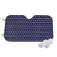 thumbnail image 1 of Kdxio Purple and Blue Squares Print Windshield Sun Shade,UV Rays and Sun Heat Protection,Sunshade for Car Windshield,Car Shade Front Windshield -, 1 of 6