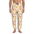thumbnail image 1 of Kdxio Rabbit And Balloon Pattern Joggers,Sweatpants for Men with Pockets-Large, 1 of 5