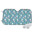 thumbnail image 1 of Kdxio Rabbit And Balloon Print Windshield Sun Shade,UV Rays and Sun Heat Protection,Sunshade for Car Windshield,Car Shade Front Windshield -, 1 of 6