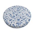 thumbnail image 1 of Kdxio Rabbit And Butterfly Print Stool Covers Round,Stretch Round Bar Stool Covers Washable Bar Stool Cushion Slipcover for 12-15 Inch Chair, 1 of 7