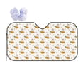 thumbnail image 1 of Kdxio Rabbit And Carrot Print Front Windshield Sun Shade,Folding Auto Sunshade for Car Truck SUV-Small, 1 of 7