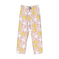 thumbnail image 1 of Kdxio Rabbit And Chick Print Men's Sleep Pajama Pant Lounge Pants with Pockets, 1 of 8