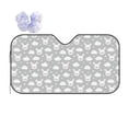 thumbnail image 1 of Kdxio Rabbit And Cloud Print Front Windshield Sun Shade,Folding Auto Sunshade for Car Truck SUV-, 1 of 7