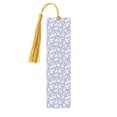 thumbnail image 1 of Kdxio Rabbit And Floral Print Metal Tassel Bookmarks,Perfect Gift for Art Lovers and Bookworms Metal Bookmarks for Women, 1 of 8