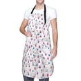 thumbnail image 1 of Kdxio Rabbit Eating Apron with Pockets Adjustable Kitchen Aprons for Men Women Waterproof Aprons for Cooking,Drawing,Crafting, Baking Household Cleaning, 1 of 8