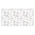 thumbnail image 1 of Kdxio Rabbit Eating Print Large Gaming Mouse Pad,Non-Slip Base,Water Resist Keyboard Pad for Gamer,Office & Home,29.5 x 15.8 in, 1 of 7