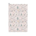 thumbnail image 1 of Kdxio Rabbit Forest Pattern Golf Towel (24" X 16") with Carabiner Clip - The Convenient Golf Cleaning Towel, 1 of 8