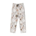 thumbnail image 1 of Kdxio Rabbit In Space Print Men's Sleep Pajama Pant Lounge Pants with Pockets, 1 of 8