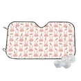 thumbnail image 1 of Kdxio Rabbit Is And Carrots Print Windshield Sun Shade,UV Rays and Sun Heat Protection,Sunshade for Car Windshield,Car Shade Front Windshield -, 1 of 6