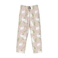 thumbnail image 1 of Kdxio Rabbit Print Men's Sleep Pajama Pant Lounge Pants with Pockets, 1 of 8