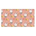 thumbnail image 1 of Kdxio Rabbit So Cute Print Large Gaming Mouse Pad,Non-Slip Base,Water Resist Keyboard Pad for Gamer,Office & Home,29.5 x 15.8 in, 1 of 9