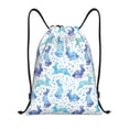 thumbnail image 1 of Kdxio Rabbit2 Print Drawstring Backpack Bag,Waterproof Draw String Back Sack, Gym Drawstring Bags Swim Bag For Unisex, 1 of 9