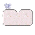 thumbnail image 1 of Kdxio Rainboe And Rabbit Print Front Windshield Sun Shade,Folding Auto Sunshade for Car Truck SUV-Medium, 1 of 7