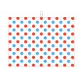 thumbnail image 1 of Kdxio Red Blue Polka Dots for Dish Drying Mat,24*18 inch Absorbent Dish Drainer Kitchen Counter,Large Size Dish Drying Pad for Countertops,Draining Racks, 1 of 1