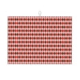 thumbnail image 1 of Kdxio Red and Brown Squares for Dish Drying Mat,24*18 inch Absorbent Dish Drainer Kitchen Counter,Large Size Dish Drying Pad for Countertops,Draining Racks, 1 of 9