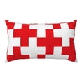 thumbnail image 1 of Kdxio Red Cross 1 Pattern Pillowcase with Envelope Closure,20" x 36" Pillow Cases,Gifts for Men or Women-No pillow, 1 of 5