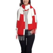 Kdxio Red Cross 1 Womens Scarf Womens Winter Scarf, Fashion Scarfs for Women, Shawls and Wraps, Long Blanket Scarf