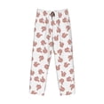 thumbnail image 1 of Kdxio Red Fox Print Men's Sleep Pajama Pant Lounge Pants with Pockets, 1 of 8