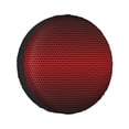 thumbnail image 1 of Kdxio Red Geometric Perforated Square Background for Tire Cover Wheel Protectors Tyre Covers Weatherproof Wheel Covers Universal Fit for Trailer Rv SUV Truck Camper Travel Trailers 17 inch, 1 of 8