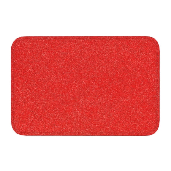 Kdxio Red Glitter,16" x 24", Non-Slip Front Door Mats,Outdoor Welcome Mat Washable