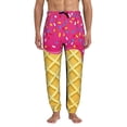 thumbnail image 1 of Kdxio Red Ice Cream Pattern Joggers,Sweatpants for Men with Pockets-3X-Large, 1 of 5