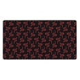 thumbnail image 1 of Kdxio Red Snake Print Large Gaming Mouse Pad,Non-Slip Base,Water Resist Keyboard Pad for Gamer,Office & Home,29.5 x 15.8 in, 1 of 1