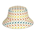 thumbnail image 1 of Kdxio Reflective Bucket Hat - Colorful Squirrel Print Bucket Hat for Men,Women, 1 of 1